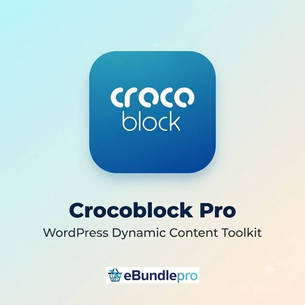 Crocoblock Pro Original License – 1 Year Activation