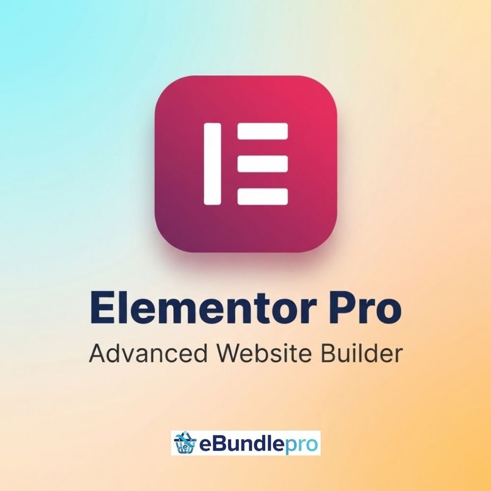 Elementor Pro Original License – 1 Year Activation
