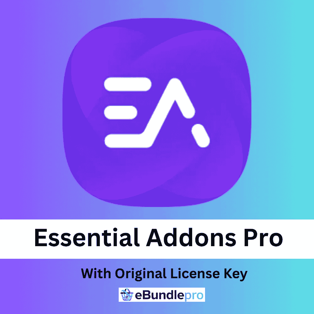 Essential Addons Pro plugin for Elementor with premium widgets and extensions