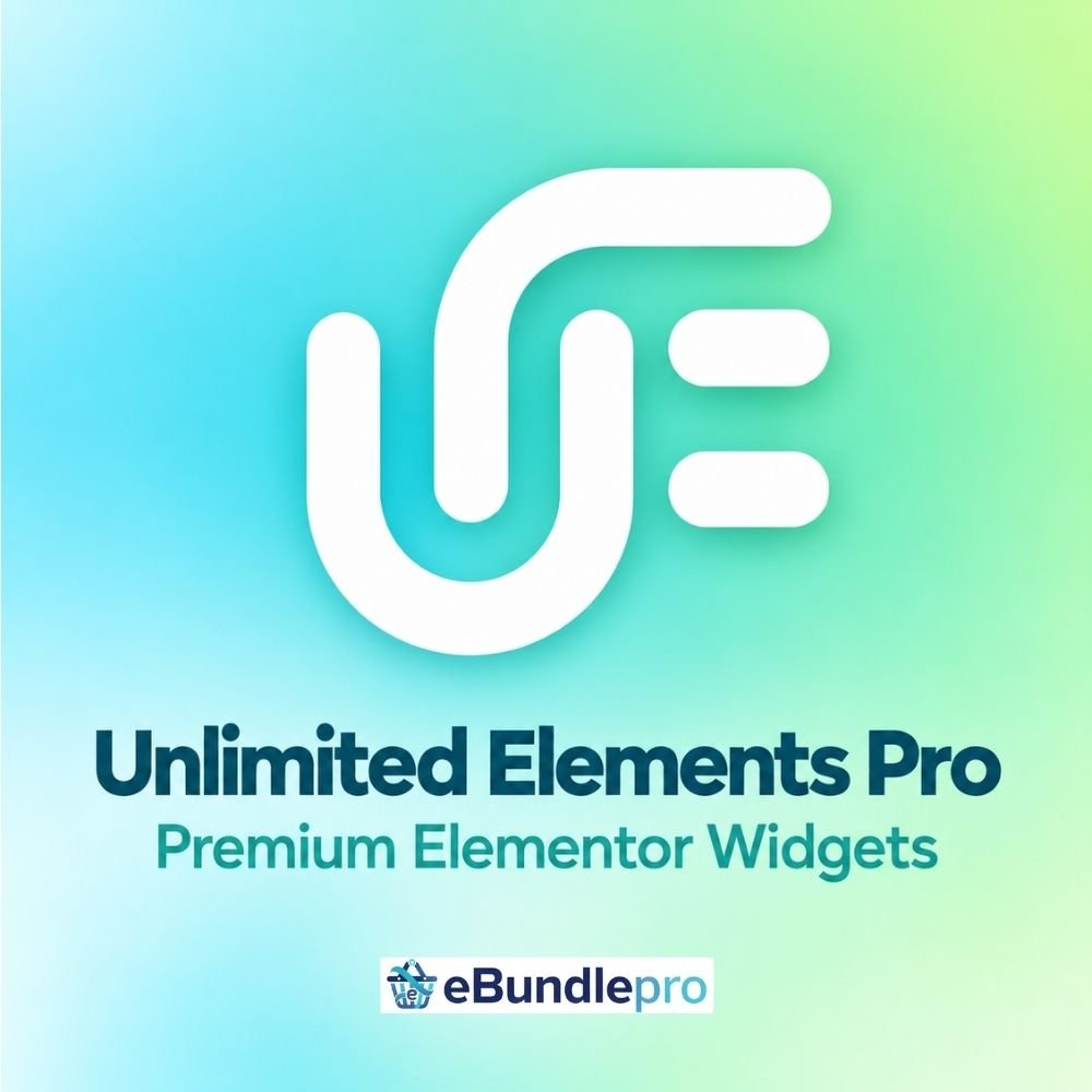 Unlimited Elements for Elementor Pro – Original License (1 Year Activation)