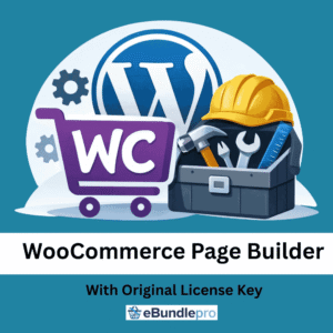 WooCommerce Page Builder – Original License Key 1 Year Activation