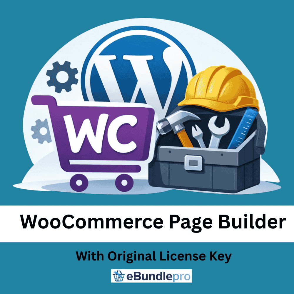 WooCommerce Page Builder – Original License Key 1 Year Activation