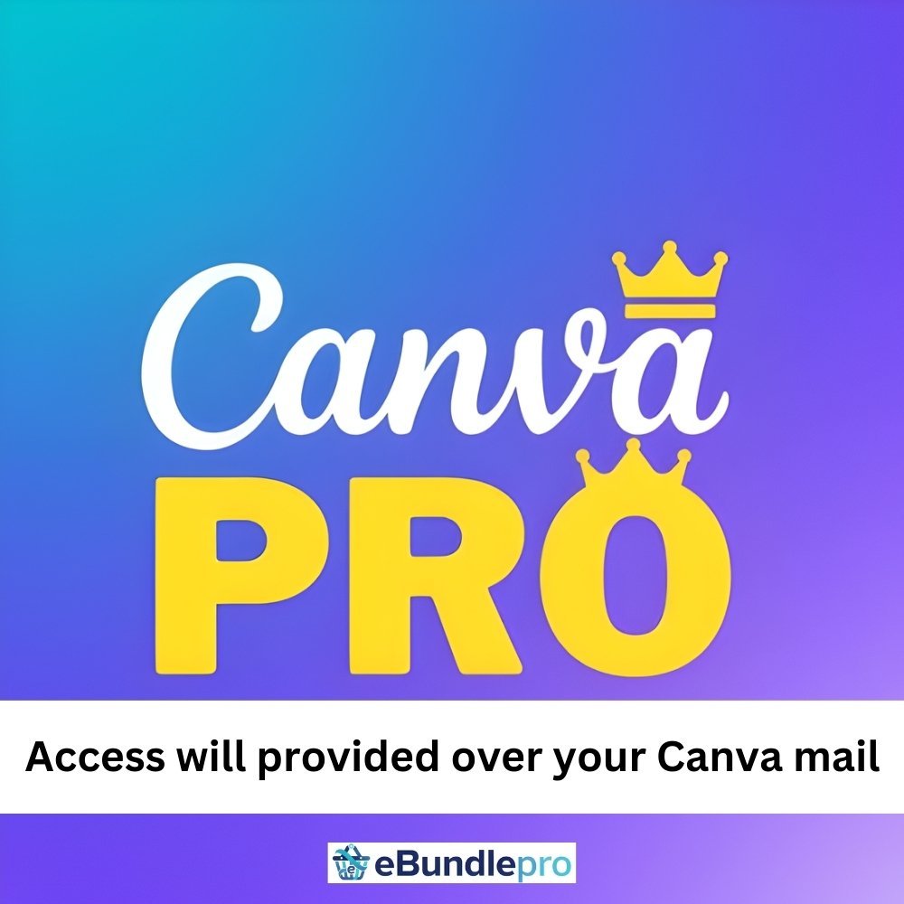 Canva Pro Subscription with premium design templates and Pro features