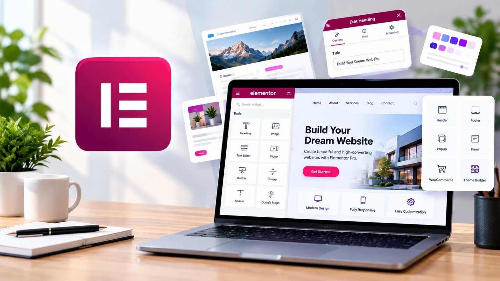 Elementor Pro license premium WordPress website building tool